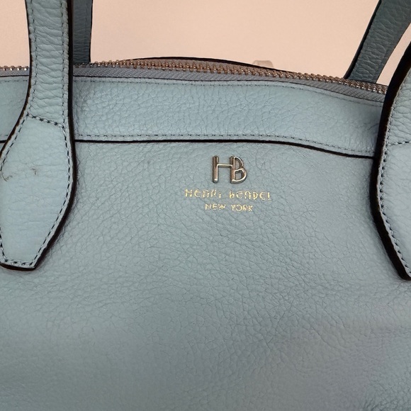 Henri Bendel NOHO Tote Bag, Novelty Gusset in the color Chambray Blue - Picture 2 of 8